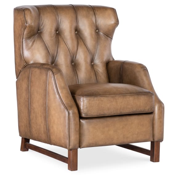 RC - Henderson Press Back Recliner - Light Brown