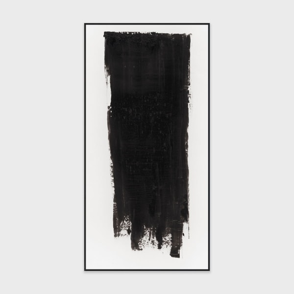 Monolith - 36" x 72" Canvas Art - Black