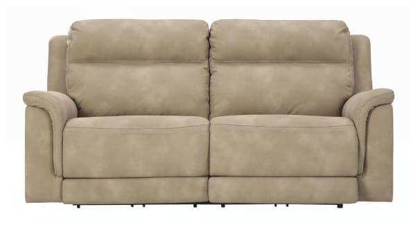 Next-Gen DuraPella - Sand - 2 Seat PWR REC Sofa ADJ HDREST