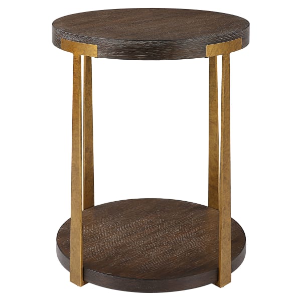 Palisade - Round Wood Side Table