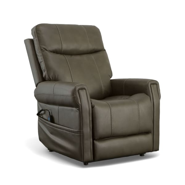 Jenkins - Power Lift Recliner With Right-Hand Control & Power Headrest - Driftwood