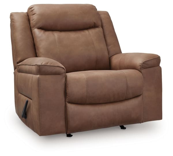 Status Check - Caramel - Rocker Recliner