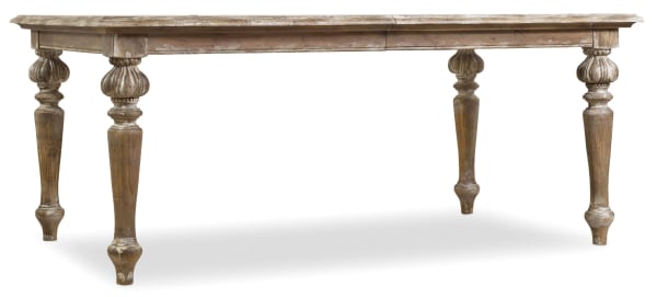 Chatelet - Rectangle Leg Dining Table With 2 18" Leaves