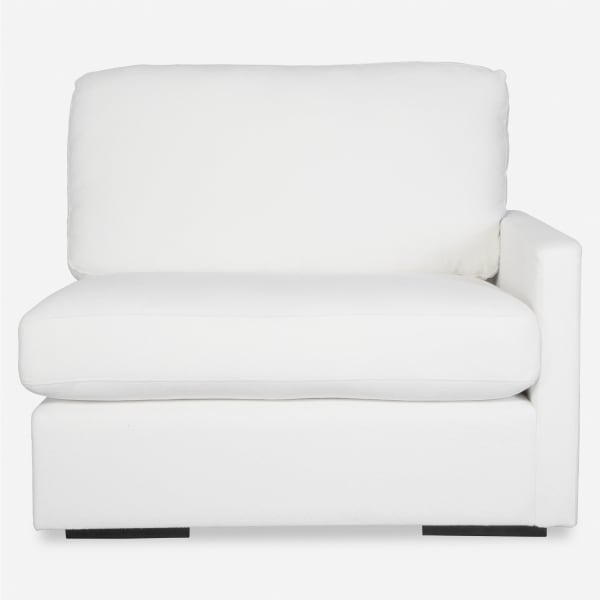 Refuge - Arctic White Right Arm Facing Sofa