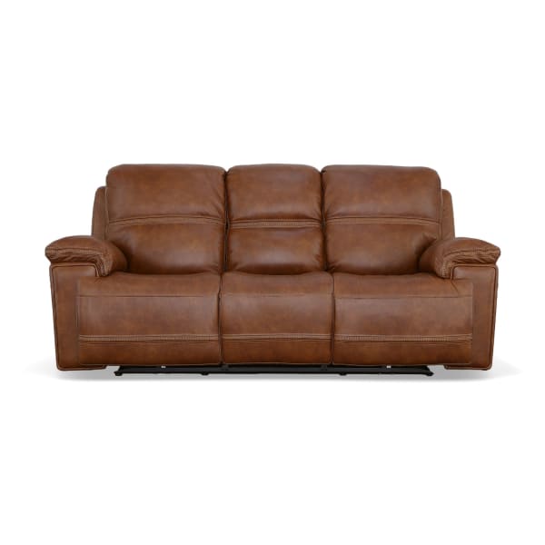 Fenwick - Power Reclining Sofa With Power Headrests - Cognac