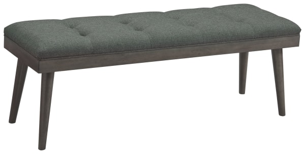 Ashlock - Charcoal/brown - Accent Bench