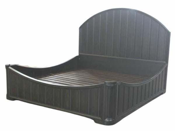 Celeste - King Bed - Dark Brown