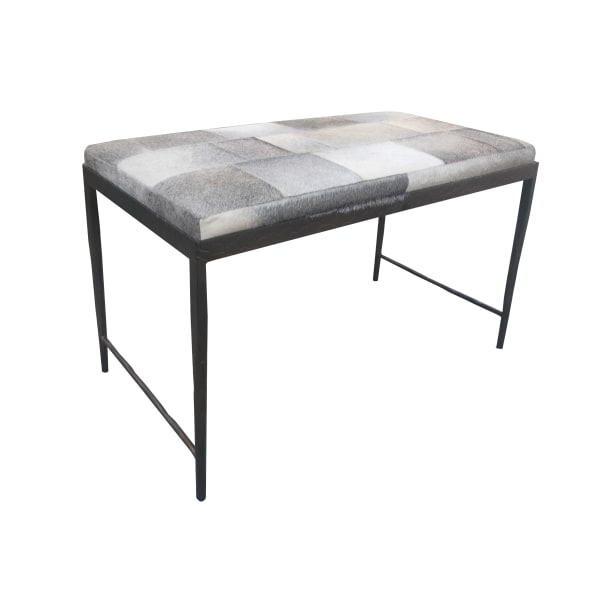 Achen - Hide Bench - Sparrow Gray