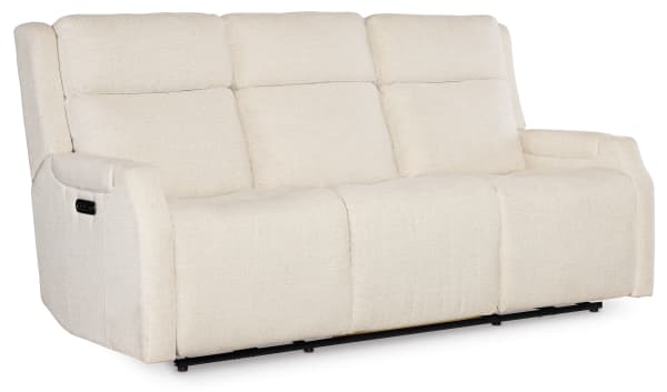 Nelson - Zero Gravity Power Sofa With Power Headrest And Lumbar - White