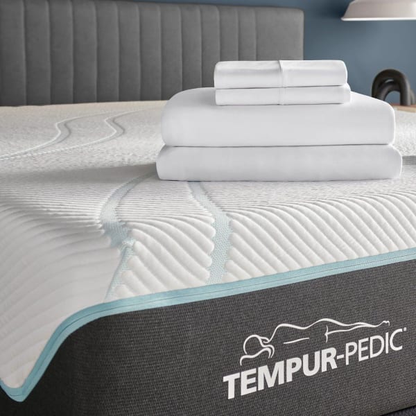 Linens - Tempur Breeze Cooling Sheet Set - White - Split King