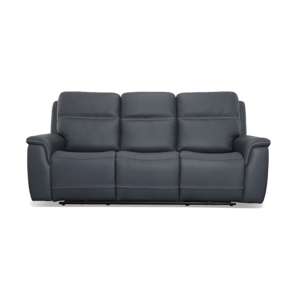 Sawyer - Power Reclining Sofa With Power Headrests & Lumbar - Marine