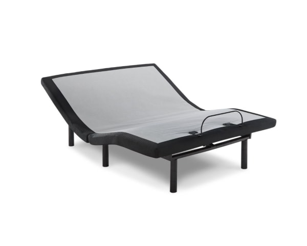 Head-Foot - Black - Cal King Adjustable Base - Massager