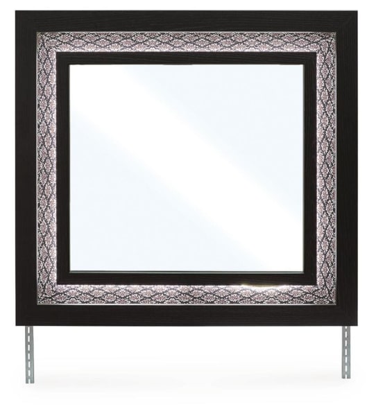Brizmore - Bedroom Mirror - Black