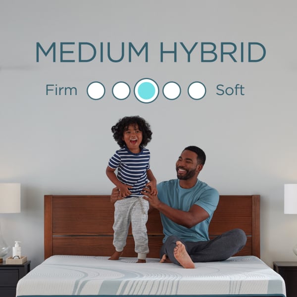 Adapt - Tempur-Adapt Medium Hybrid Mattress - Twin