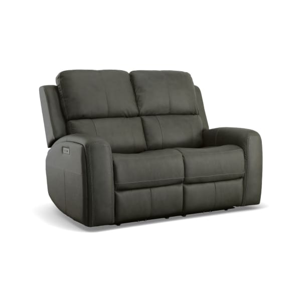 Linden - Power Reclining Loveseat with Power Headrests & Lumbar