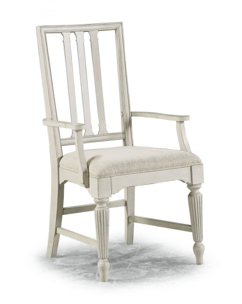 Harmony Upholstered Arm Dining Chair