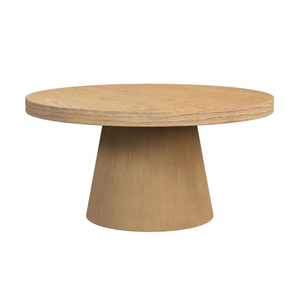 Portland - Round Coffee Table - Natural