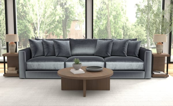 Remington - 3 Piece Modular Sofa - Slate