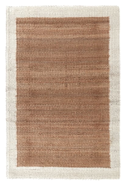 Serene - 5' x 8' Frame Area Rug - Ivory
