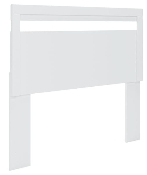 Flannia - White - Queen Panel Headboard