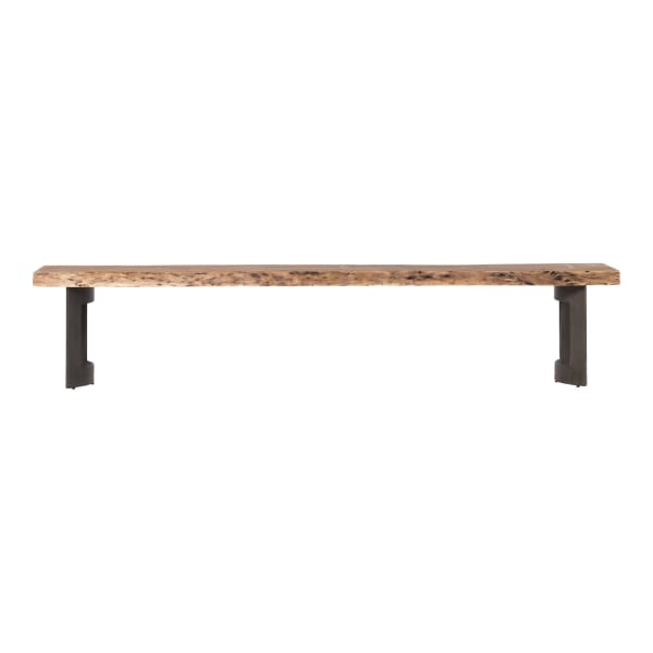 Bent - Large Bench - Natural Stain