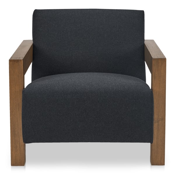 Garnet - Lounge Chair - Charcoal
