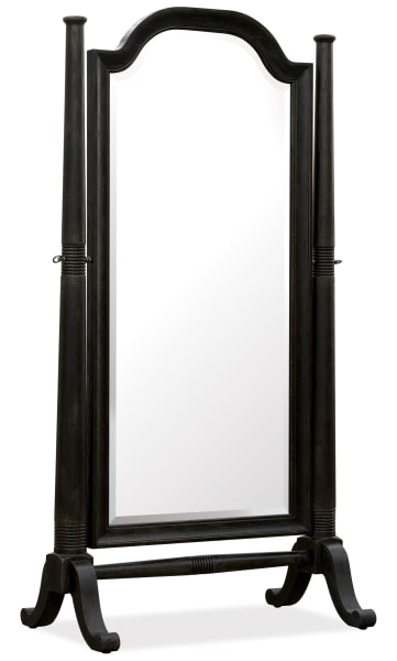 Americana - Floor Mirror - Black