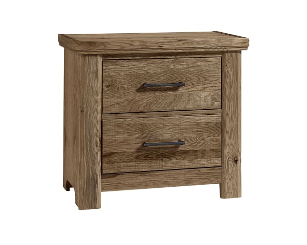 Yellowstone - 2 Drawer Nightstand - Chestnut Natural