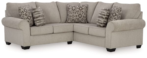 Claireah - Umber - 2-Piece Sectional With Raf Sofa With Corner Wedge