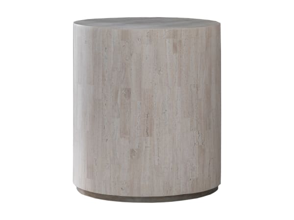 Signature Designs - Cassio Round Drum Table - Light Brown