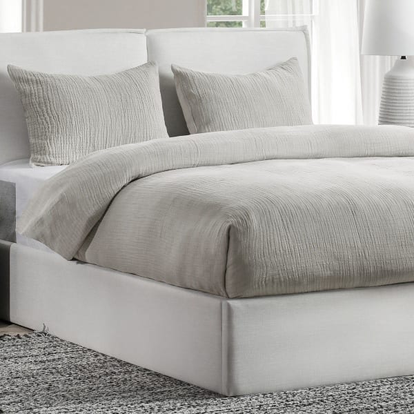 Cardiff - Duvet Queen Collection - Gray