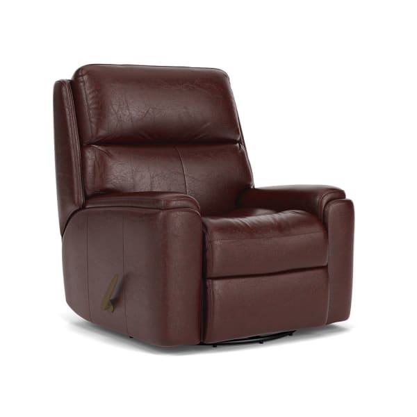 Rio - Swivel Gliding Recliner - Leather