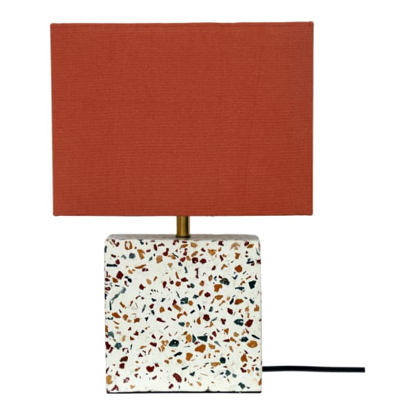 Terrazzo - Square Table Lamp - Multicolor