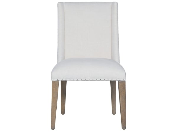 Modern - Tyndall Dining Chair - White / Charcoal