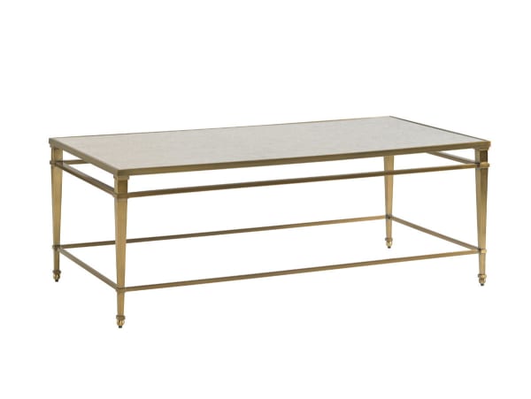 Kensington Place - Millington Metal Cocktail Table - Yellow