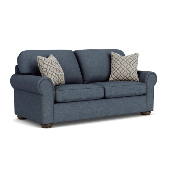 Preston - Fabric Stationary Full Sleeper With Nailhead Trim