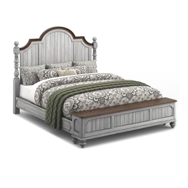 Plymouth - California King Storage Bed - Gray