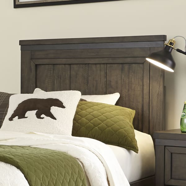 Thornwood Hills - Twin Panel Headboard - Dark Brown