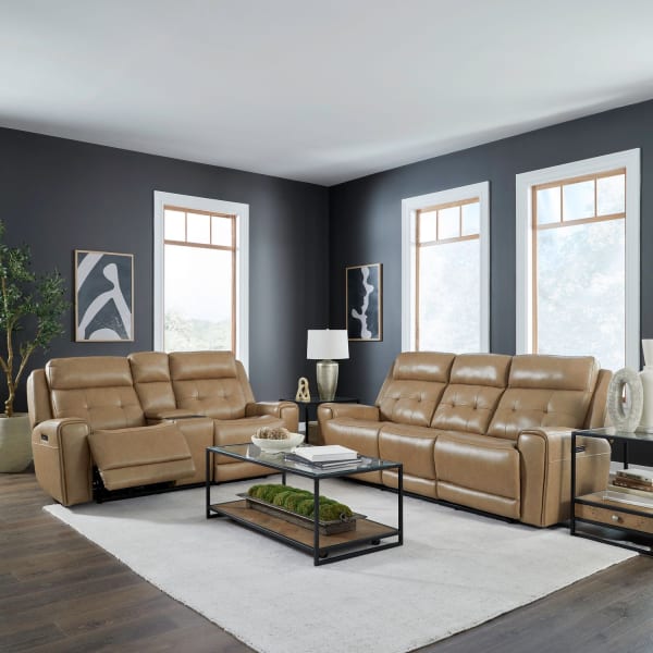 Carrington - Sofa & Loveseat - Brown