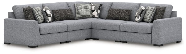 Bealton - Salt and Pepper - 5-Piece Sectional