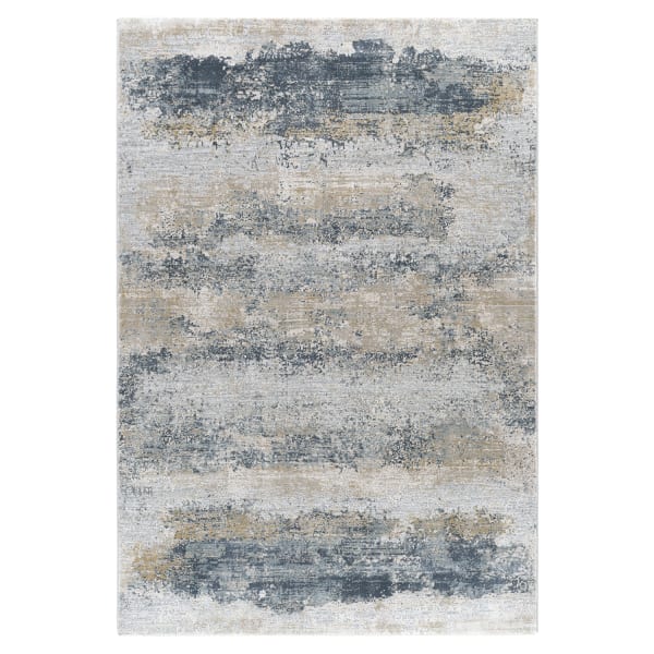 Bremen - Modern 9 X 12 Rug - Pearl Silver & Blue