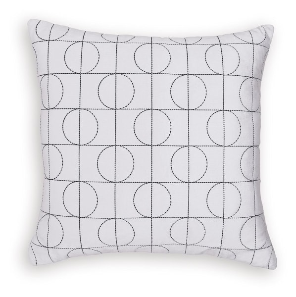 Kydner - White / Black - Pillow (Set of 4)