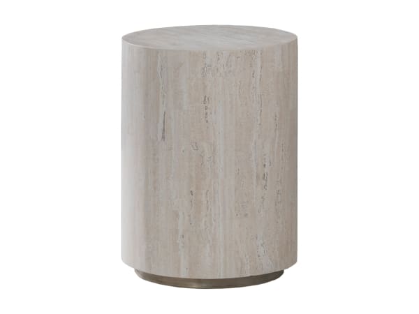 Signature Designs - Cassio Round Drum Spot Table - Light Brown