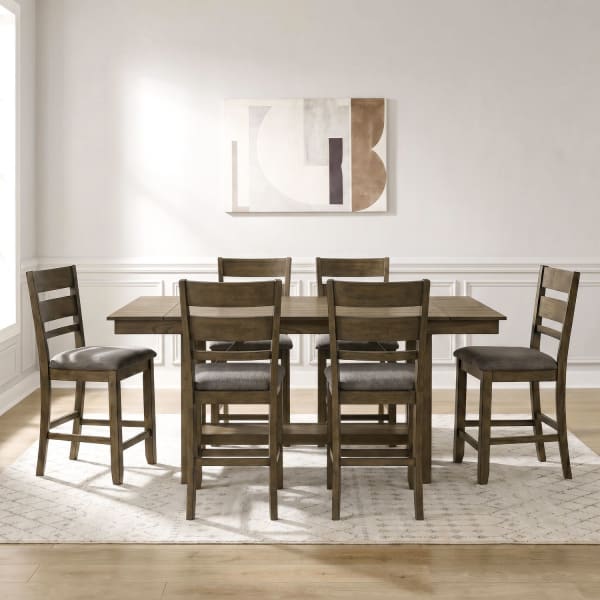 Brook Bay - Optional 7 Piece Gathering Table Set - Sandstone