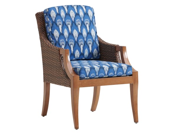Harbor Isle - Arm Chair - Dark Brown