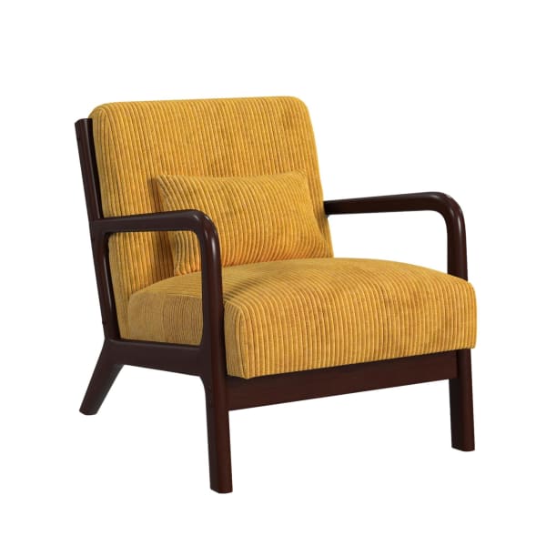 Marina - Chair Steno Maize - Walnut Finished