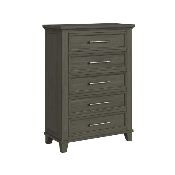 Canterbury - 5-Drawer Chest - Gray
