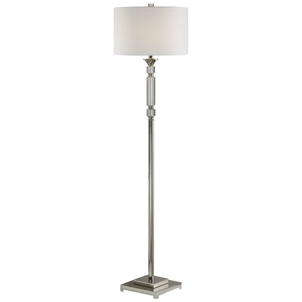 Volusia - Floor Lamp - Nickel