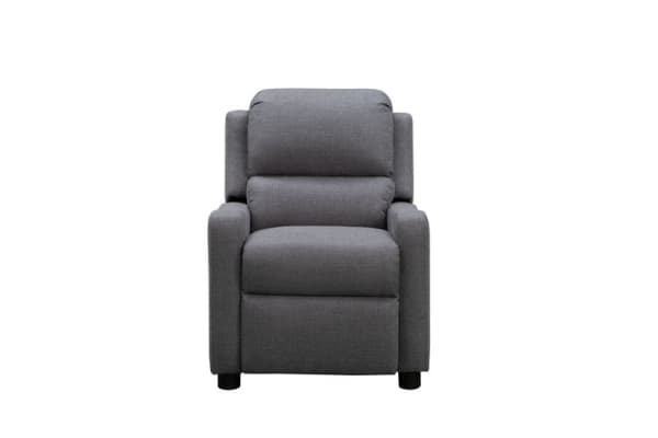 Jamie - Children's Recliner, Push Thru The Arm - Graystone