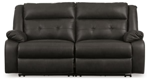 Mackie Pike - Storm - 2-Piece Power Reclining Sectional Loveseat